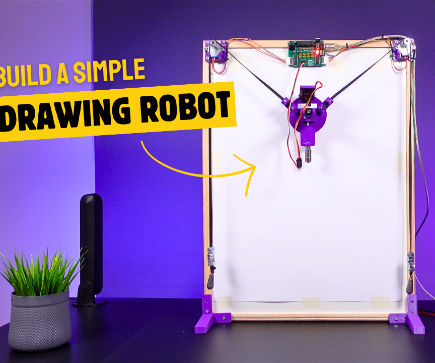 Drawing Robot Board (Polargraph Plotter)