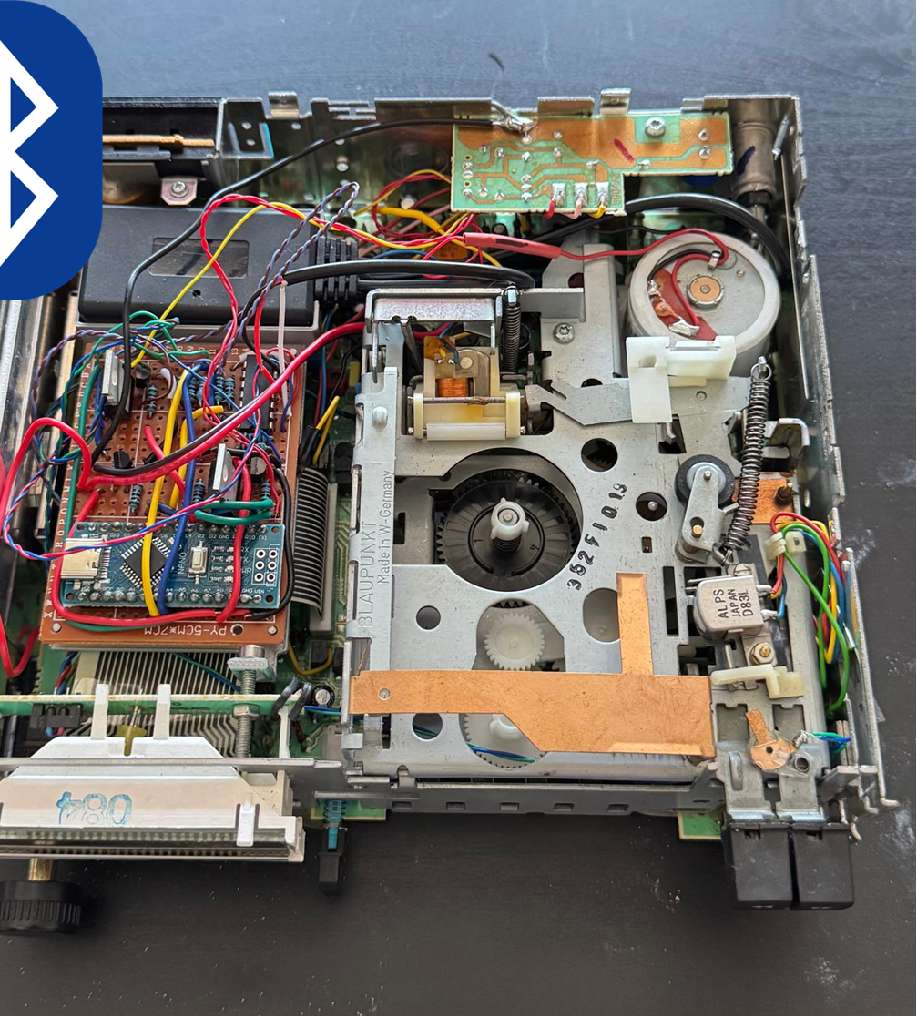 Bluetooth Intergration Into 1980's Blaupunkt Radio