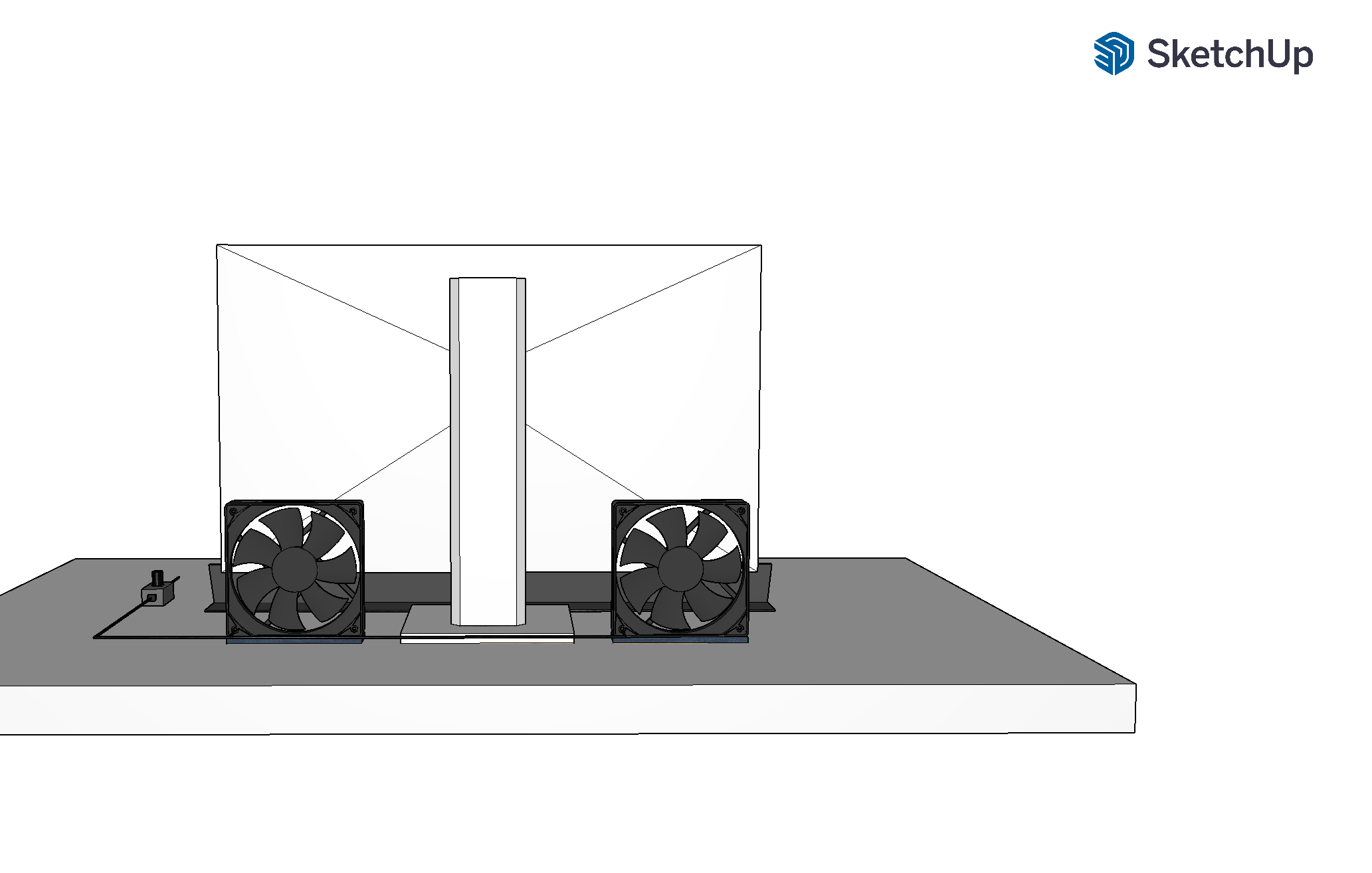 Monitor Cooling System - PC Monitor Cooler