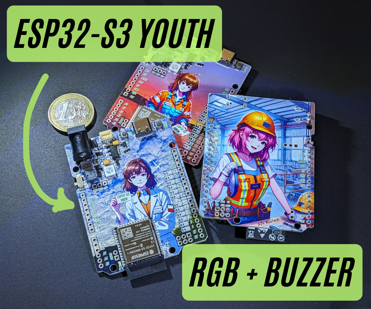 ESP32-S3 YOUTH #2 - How to Run RGB & Buzzer?