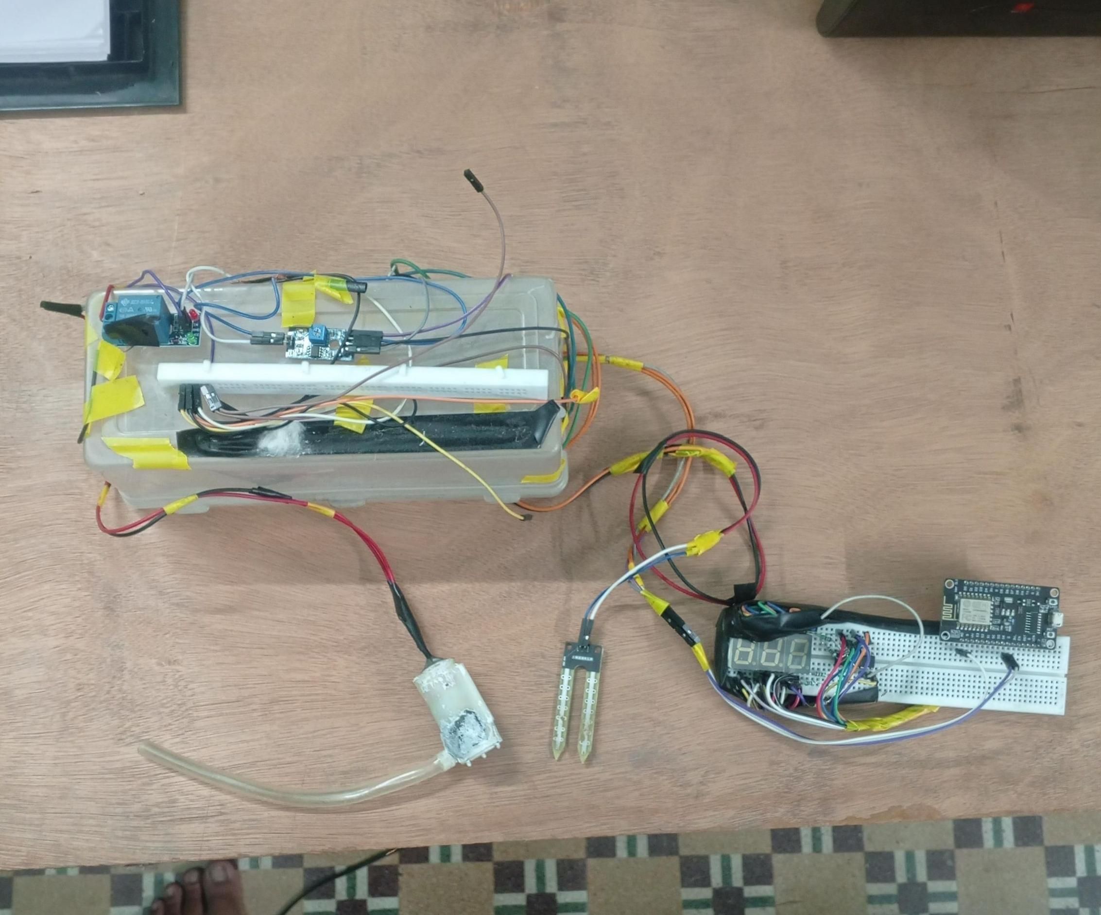 Smart Automated Irrigation & Plant Care System Using Upcycled Enclosure and ESP8266