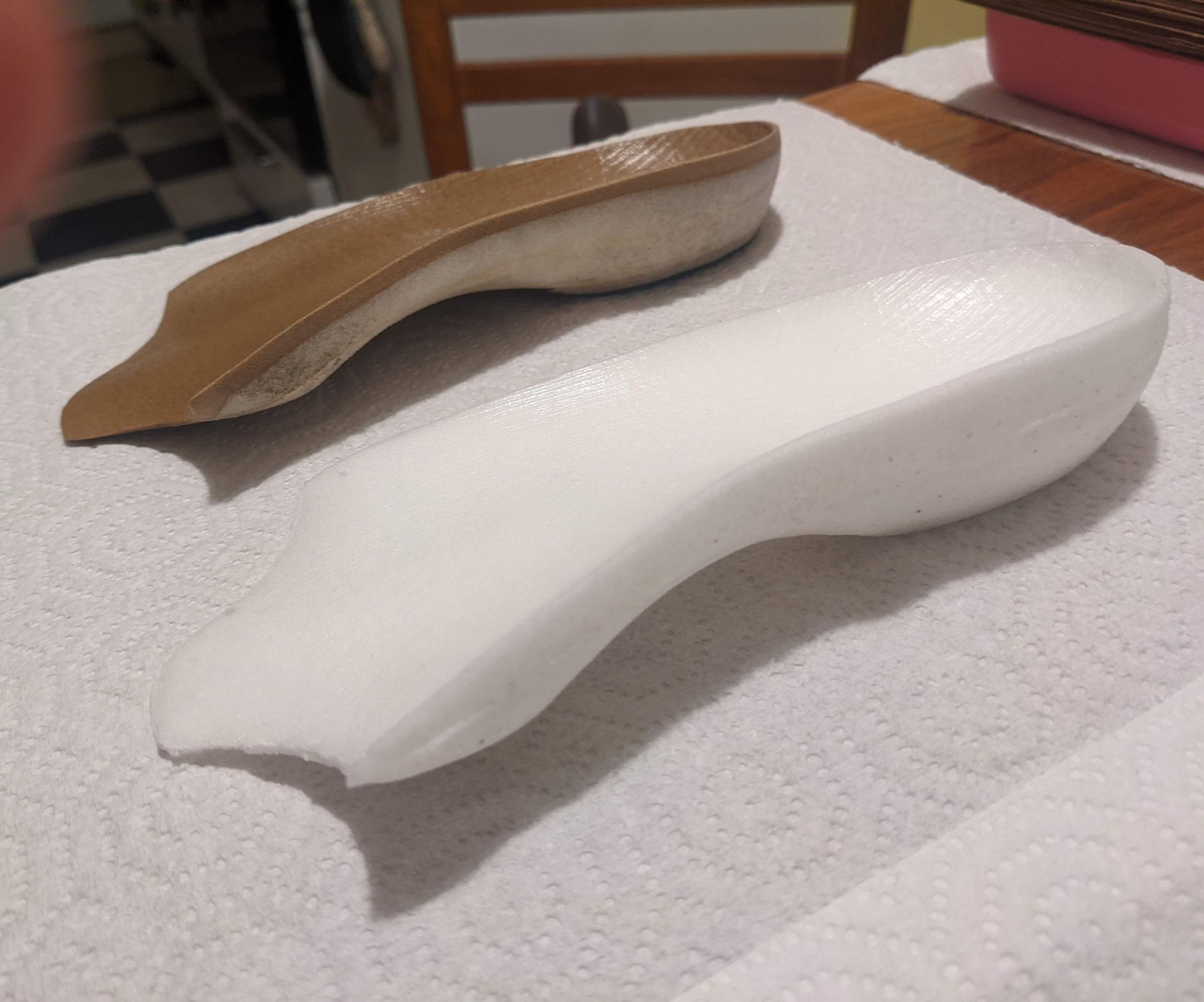 Casting New Foam Orthotics From Old Ones