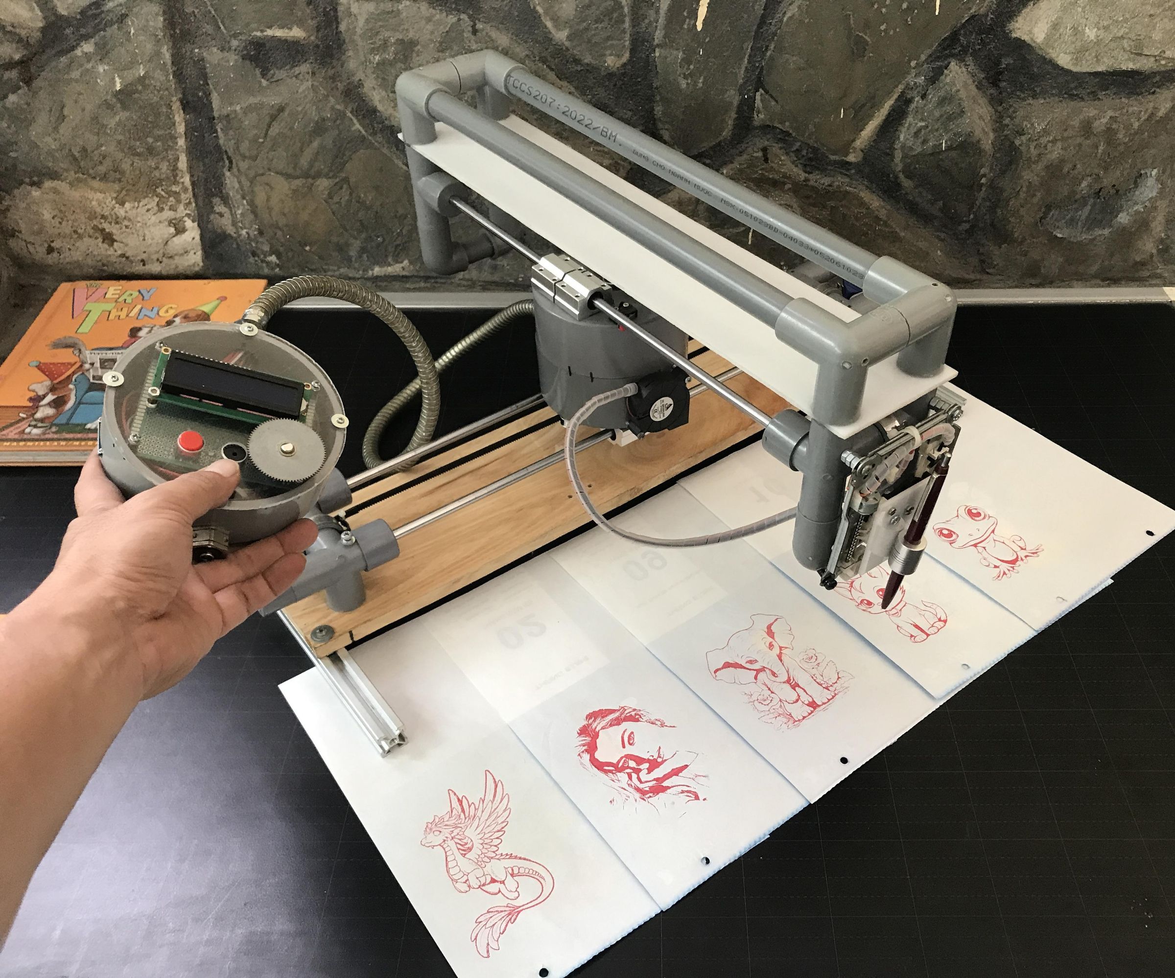 Fix Belt CNC Plotter