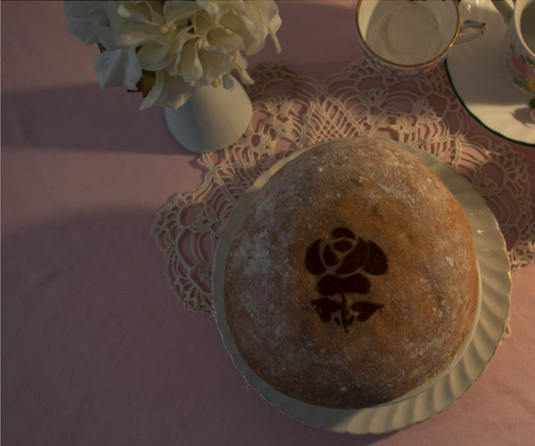 How to Make and Stencil a Loaf of Bread