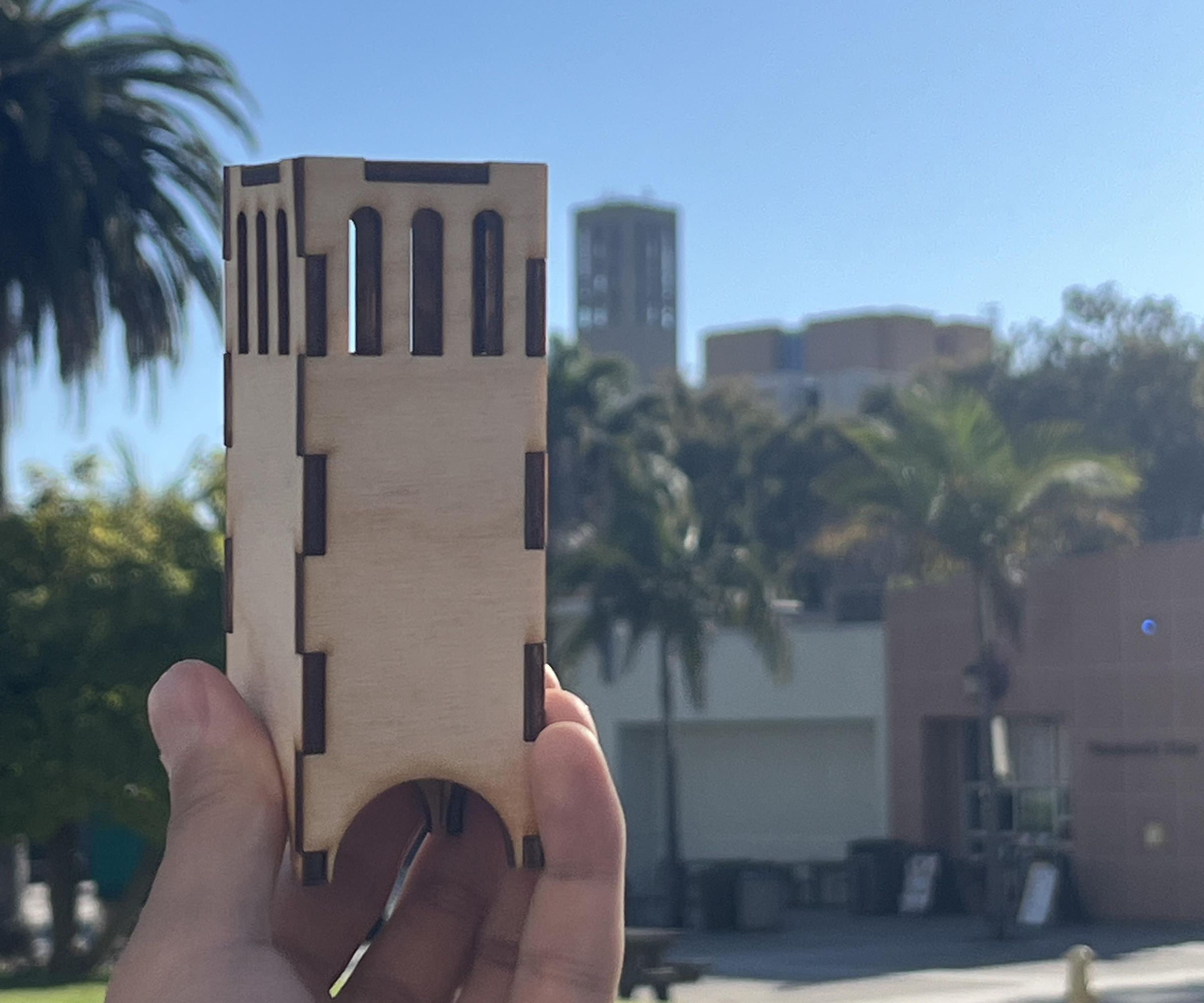 Press Fit UCSB Storke Tower