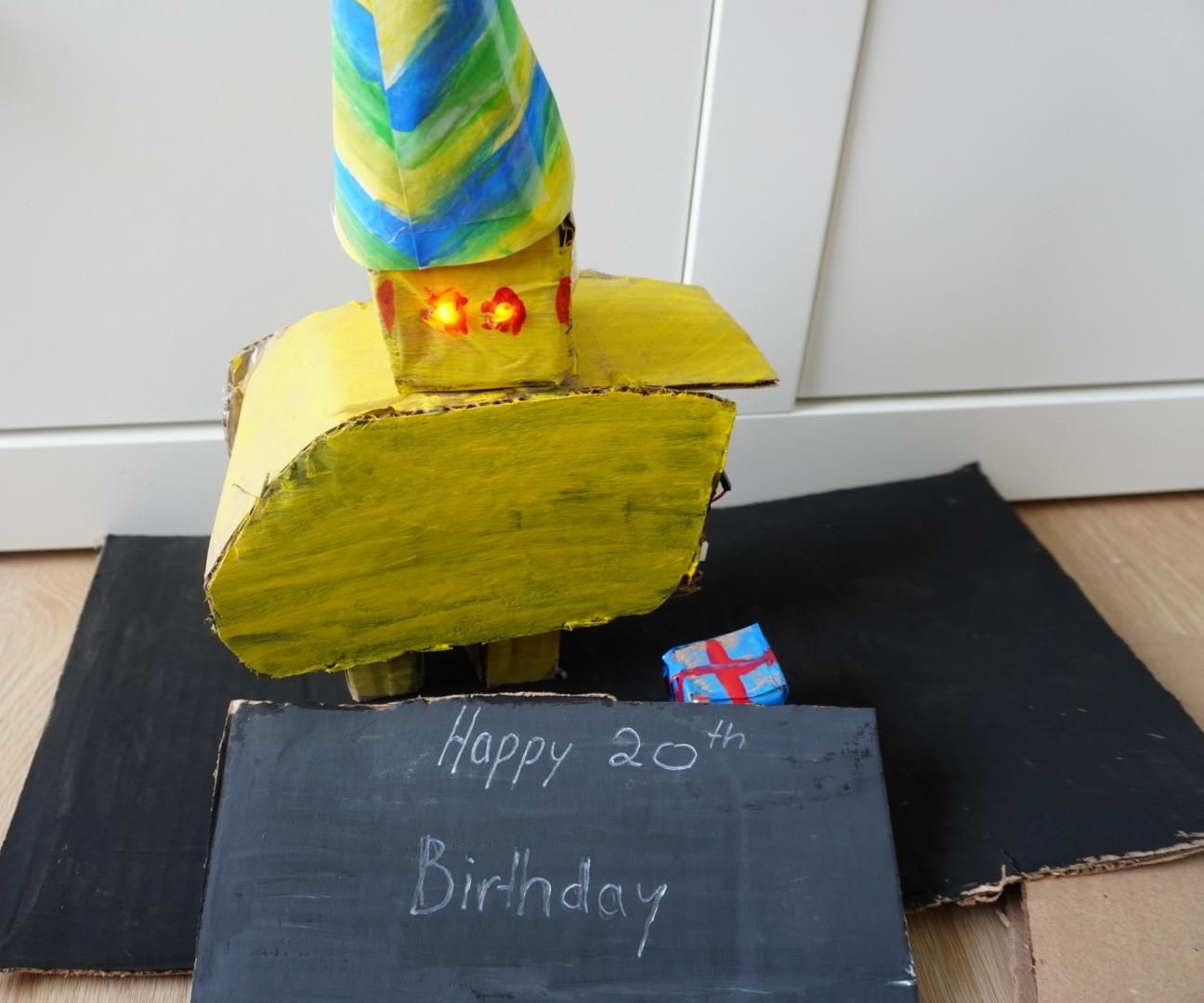 An Instructable 20th Birthday Celebration Trophy