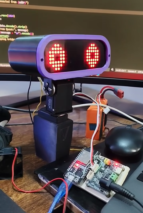 How to Control the Serial Servo Motor Using the OpenCV and ESP32 Microcontroller
