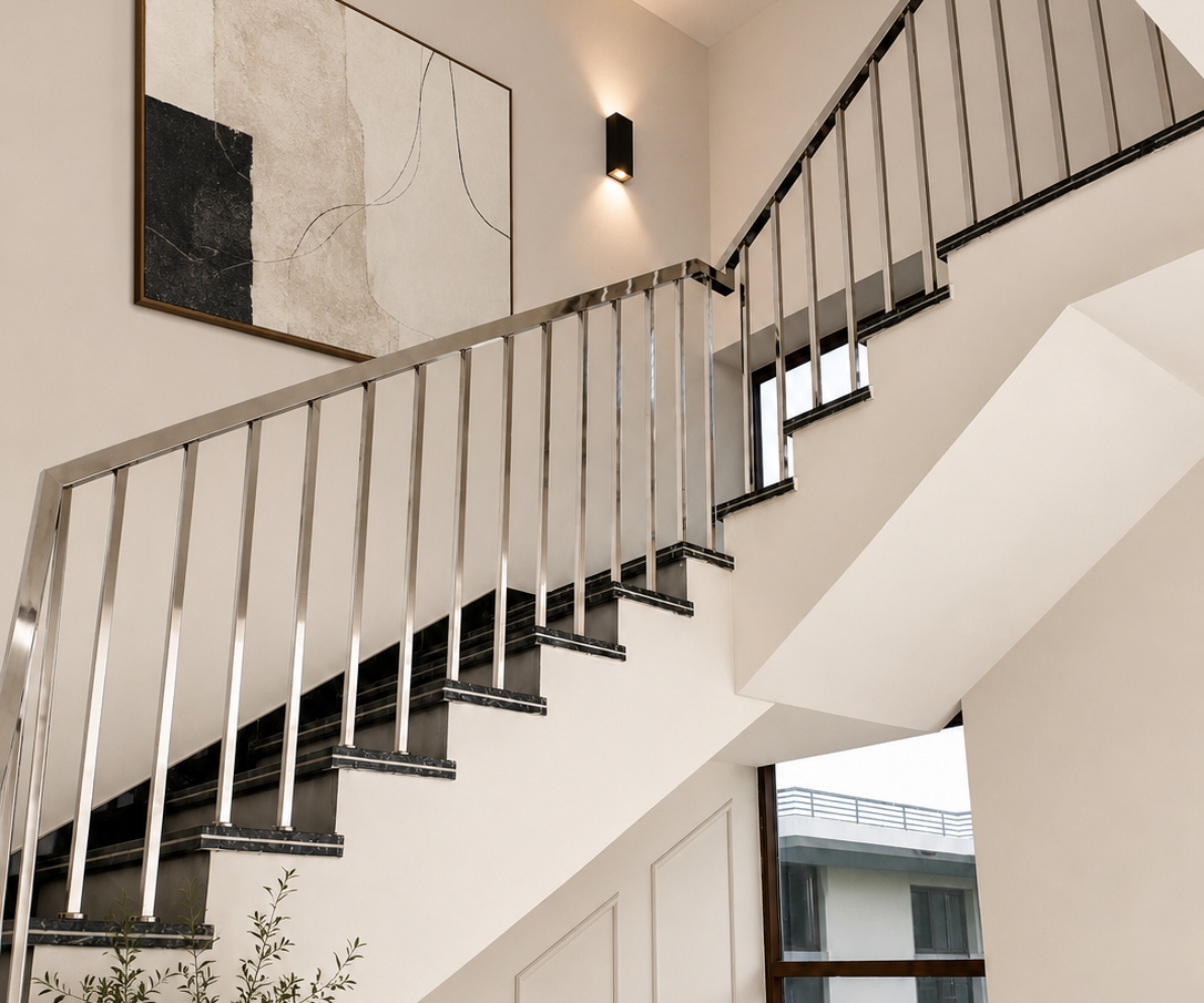Railix : Building a Custom Steel Staircase Handrail