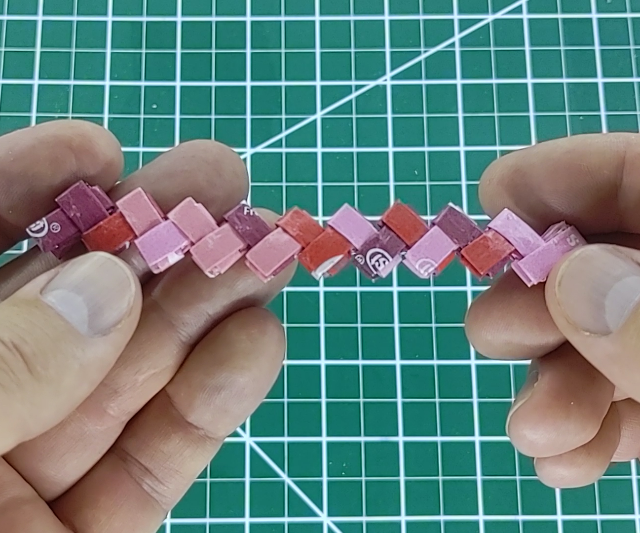 How To Make A Candy Wrapper Chain