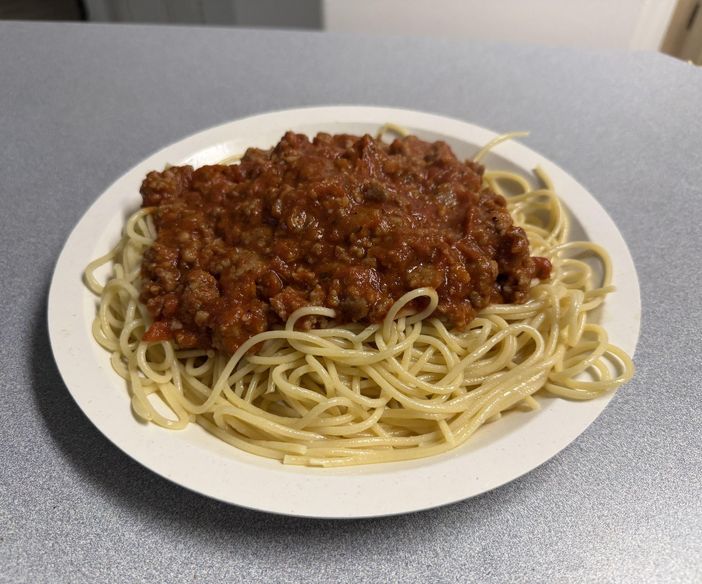 Spaghetti With Italian Sausage