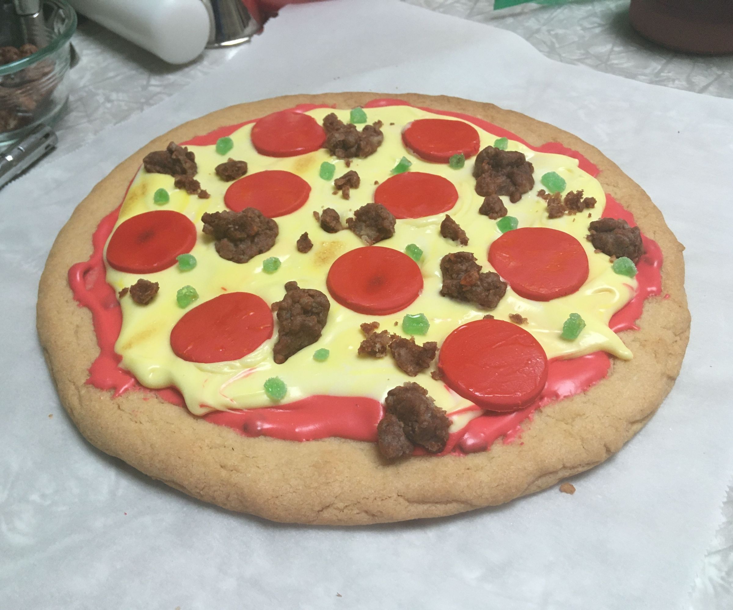 Cookie Pizza Imposter