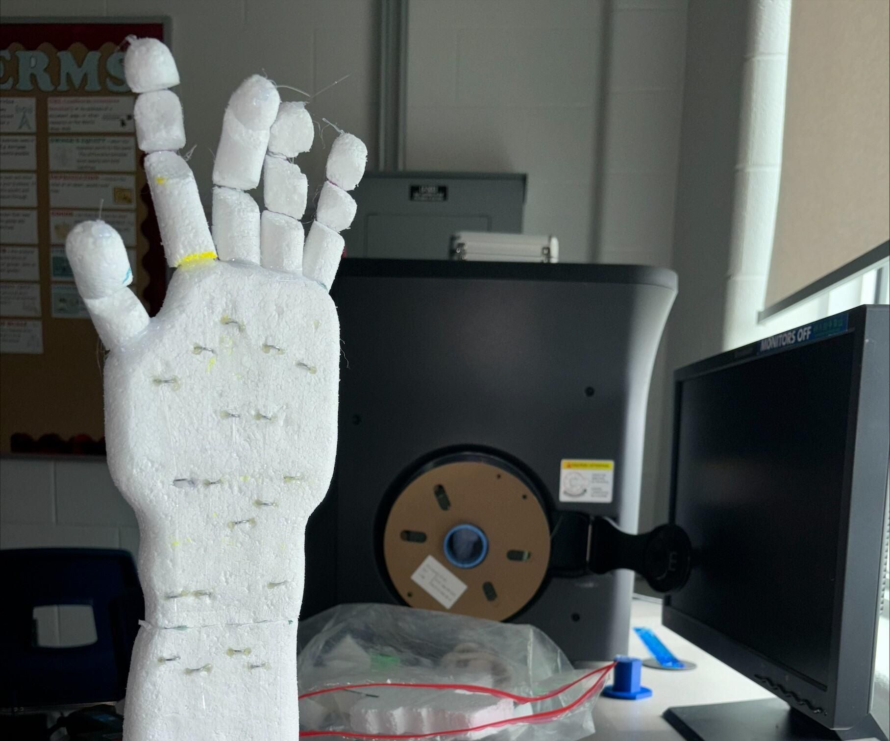 Robot Hand Project for My STEM Class