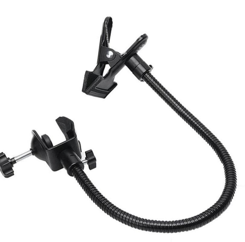 Flexible Gooseneck Tube With  Clamp Mount 50cm Long Gooseneck Arm
