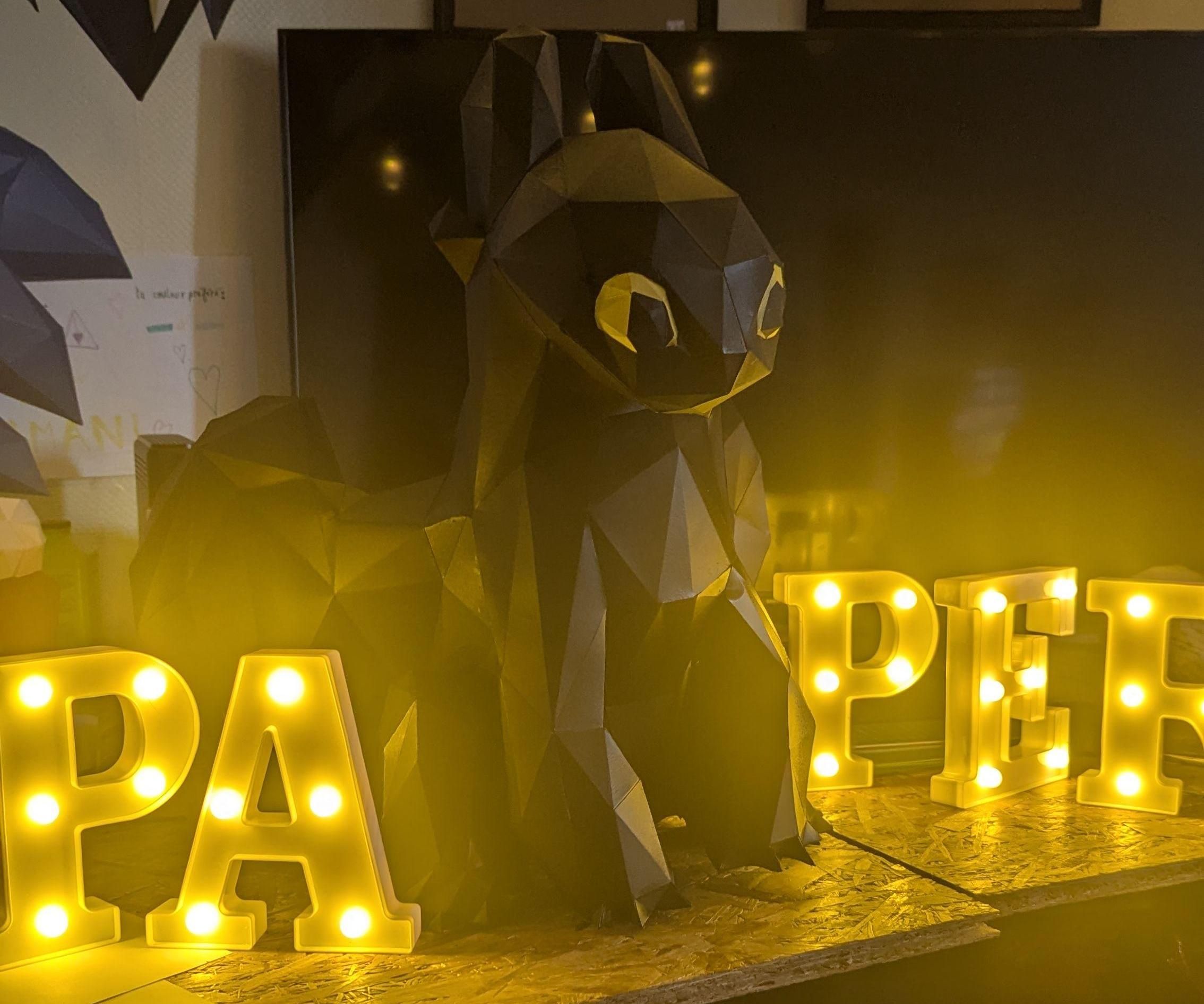 DIY 3D Papercraft Dragon - Toothless (How to Train Your Dragon)