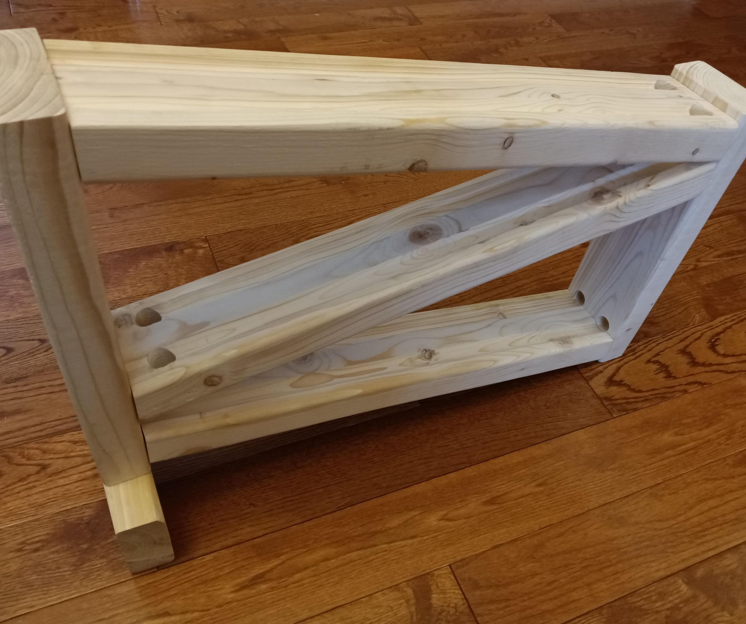 Wooden Marble Racer