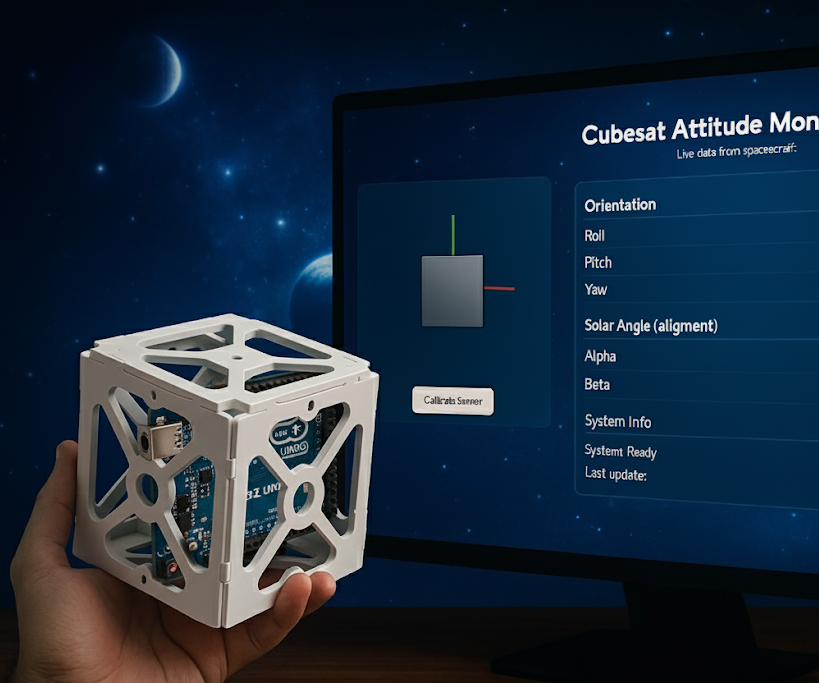 🚀 Educational Nanosatellite Using Arduino (CubeSat DIY Model)