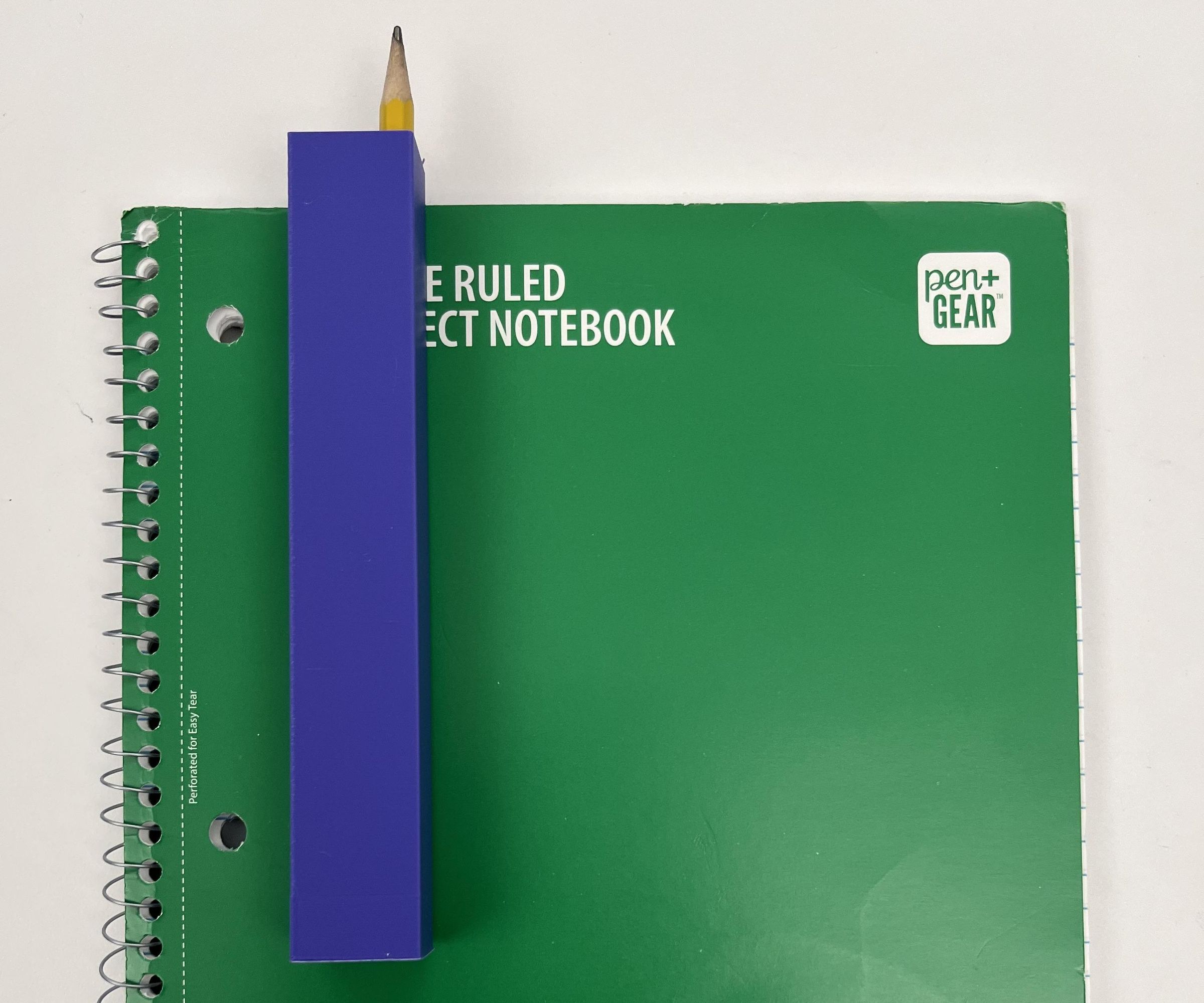 Never Lose Your Pencil Again! DIY Clip on Notebook Pencil Holder