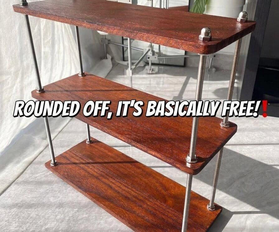 Mid-Century Modern Cup Shelf
