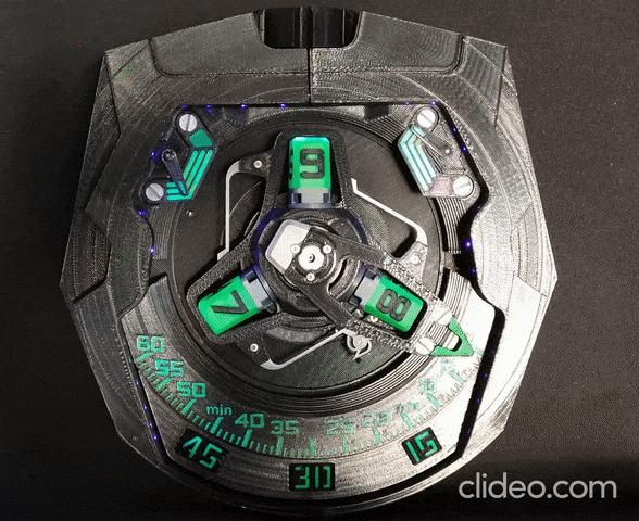 220 Wall Clock