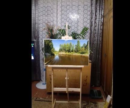 Painting, Molbert, Frame