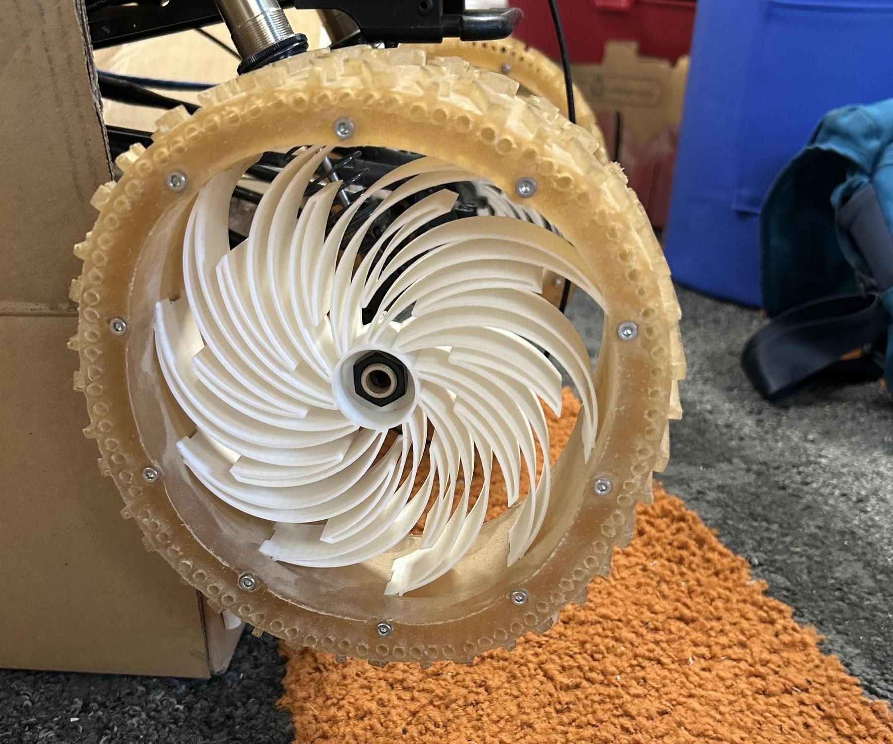 Multi Stage Flexure Wheel