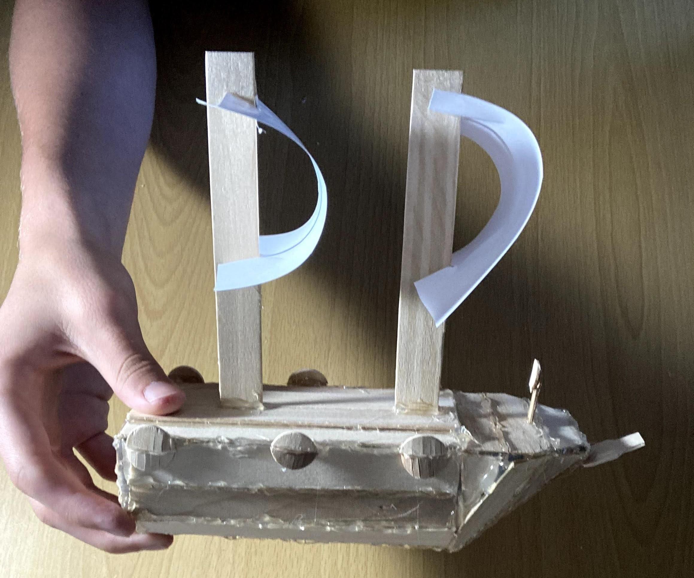 Popsicle Stick Boat