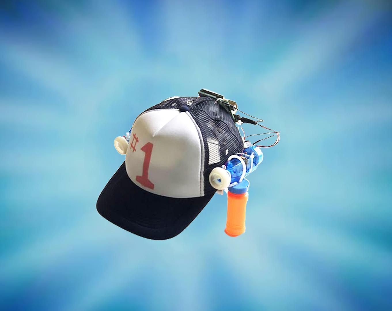 Bubbly Blower Hat Inspired by Spongebob Squarepants