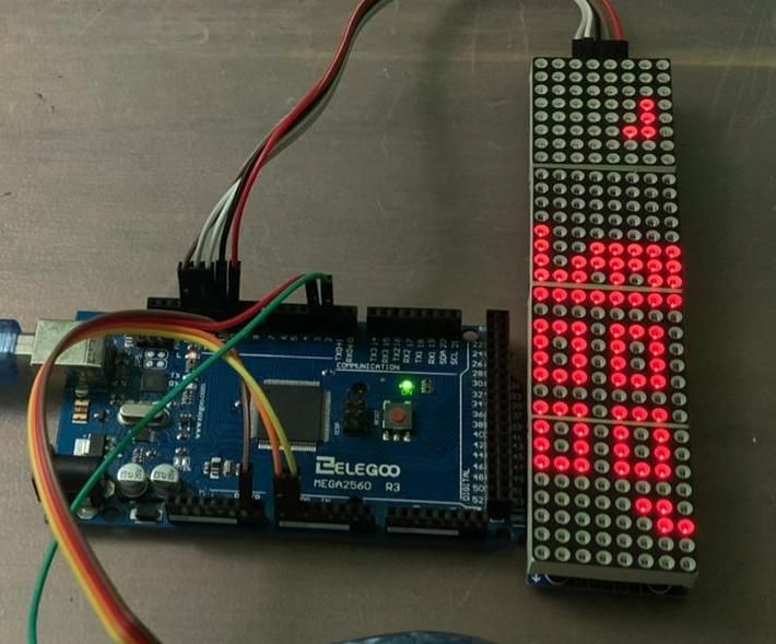 DIY LED Arduino Display Game Console