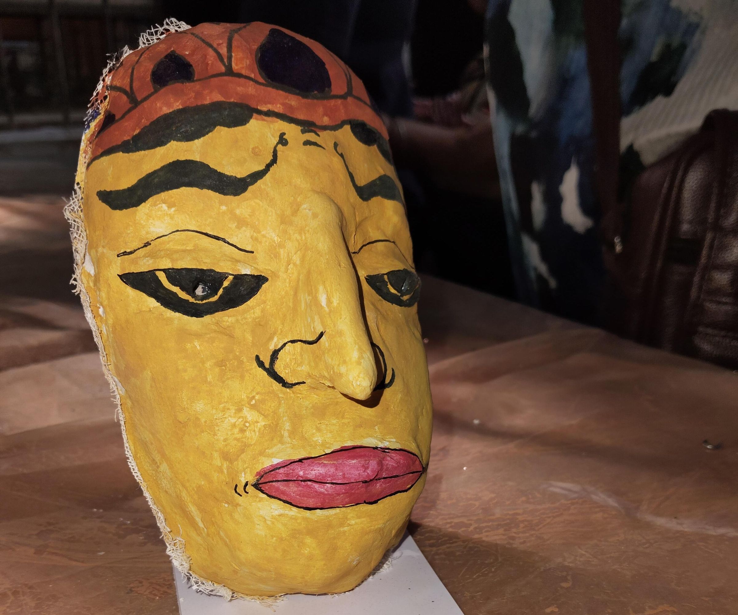 How to Make a Paper Mache Ethnic Mask?
