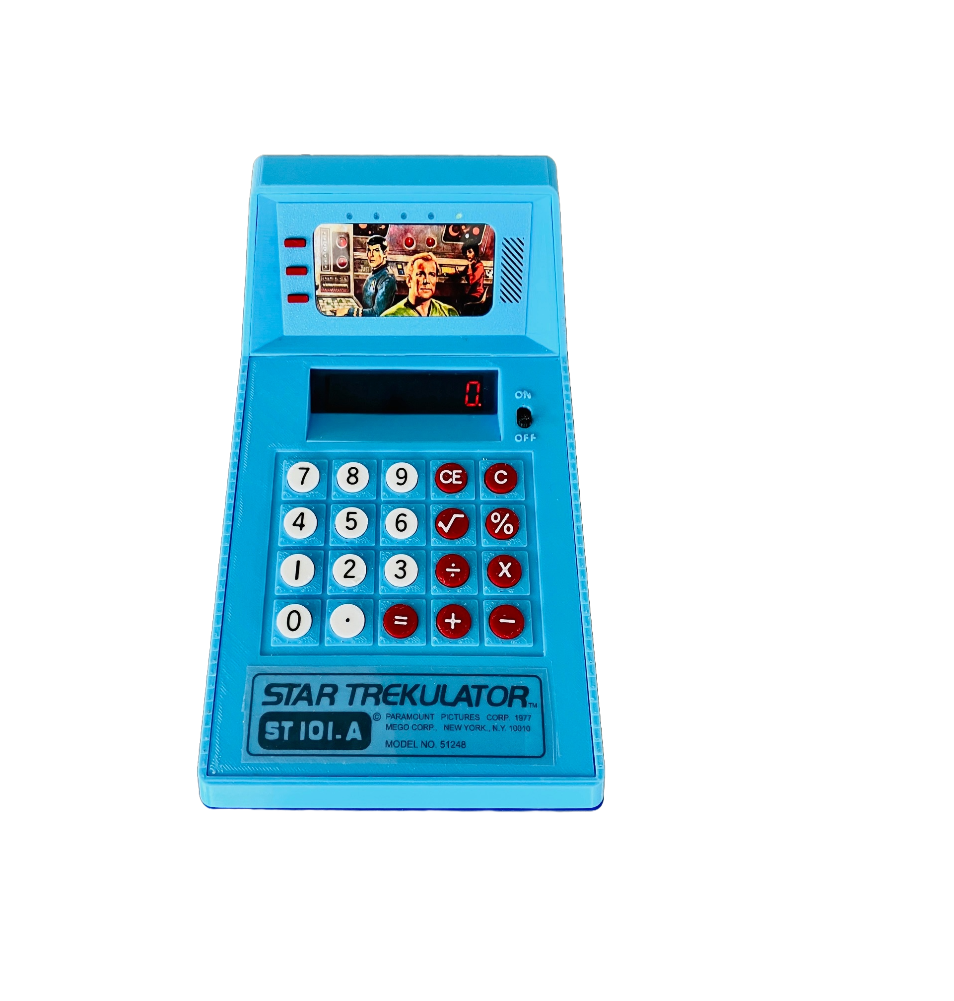 Star Trekulator - a Trek Themed Calculator From the 70s