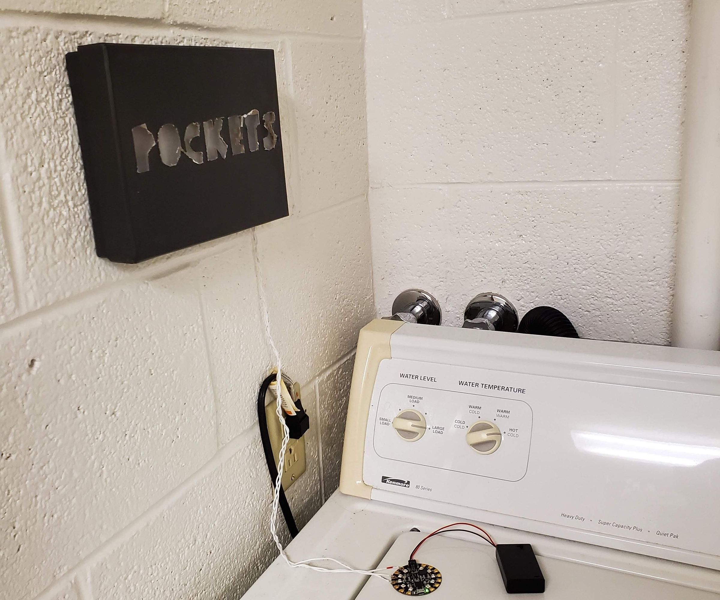 Laundry Warning Sign