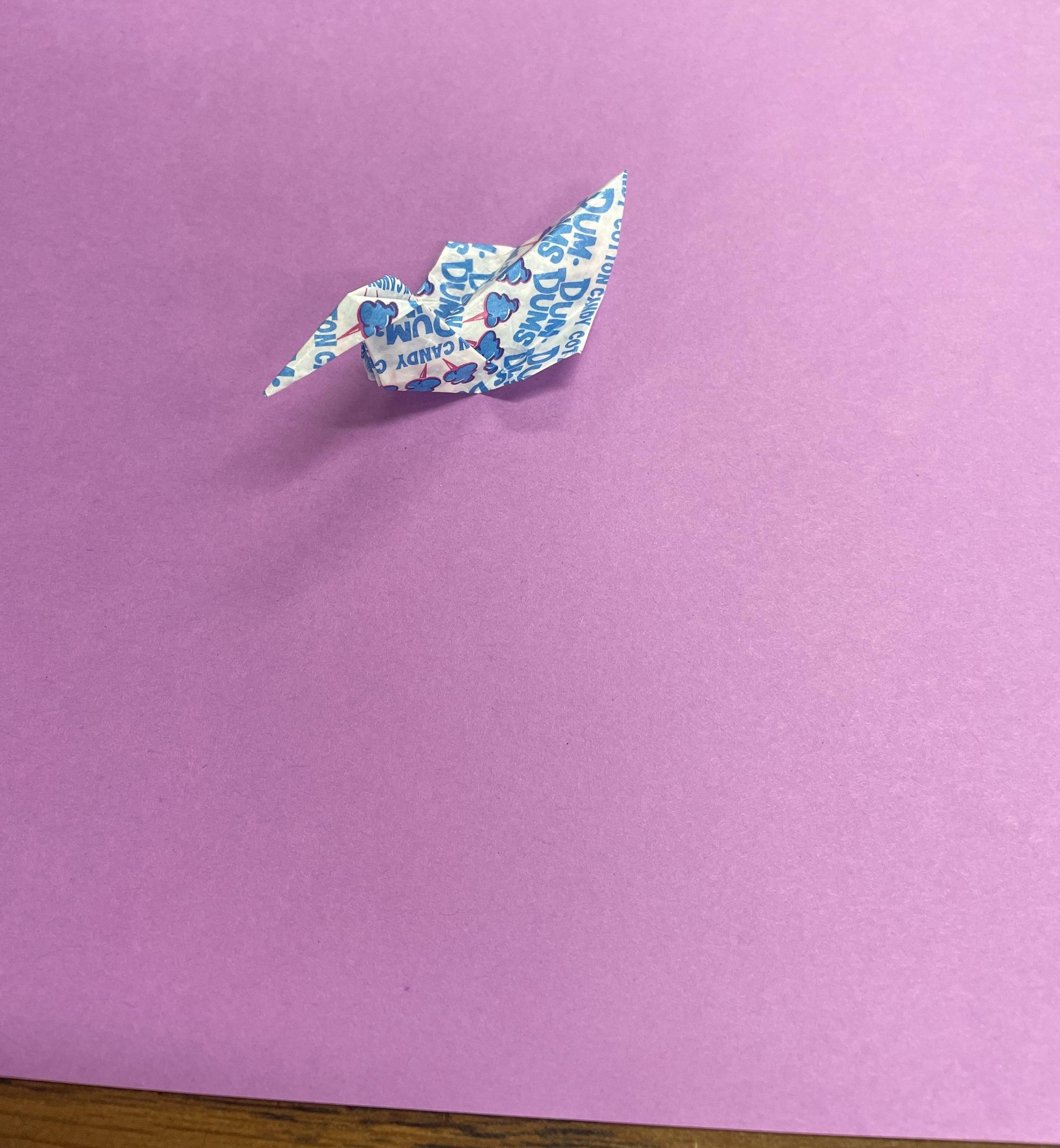 Small and Big Paper Swan
