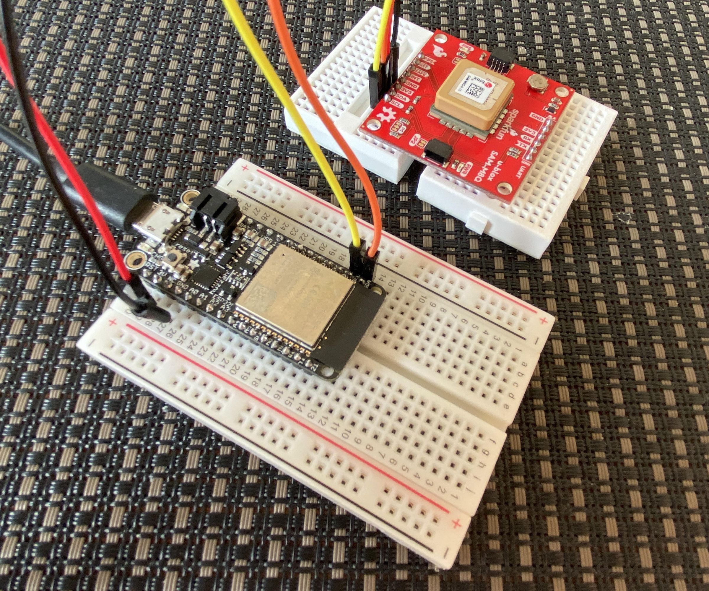 Ublox SAM-M8Q GPS With Toit