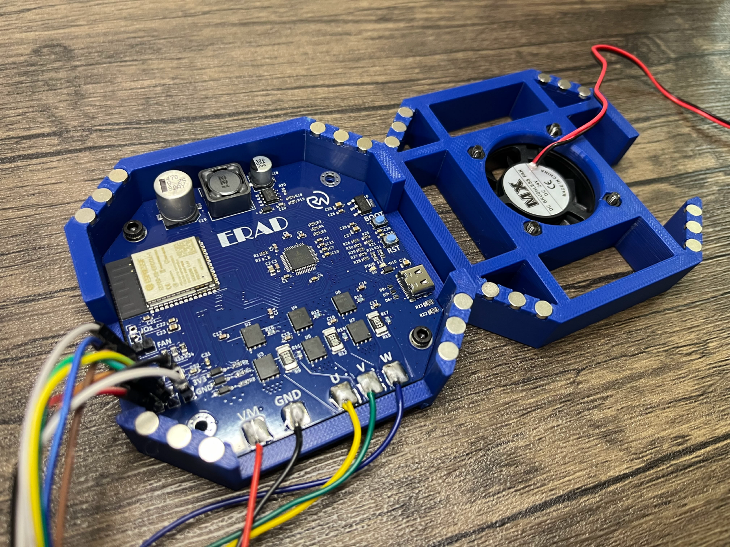 Build a Wireless BLDC Motor Driver Using TMC6200 and ESP32S3! | High-Power Motor Control | ERAD