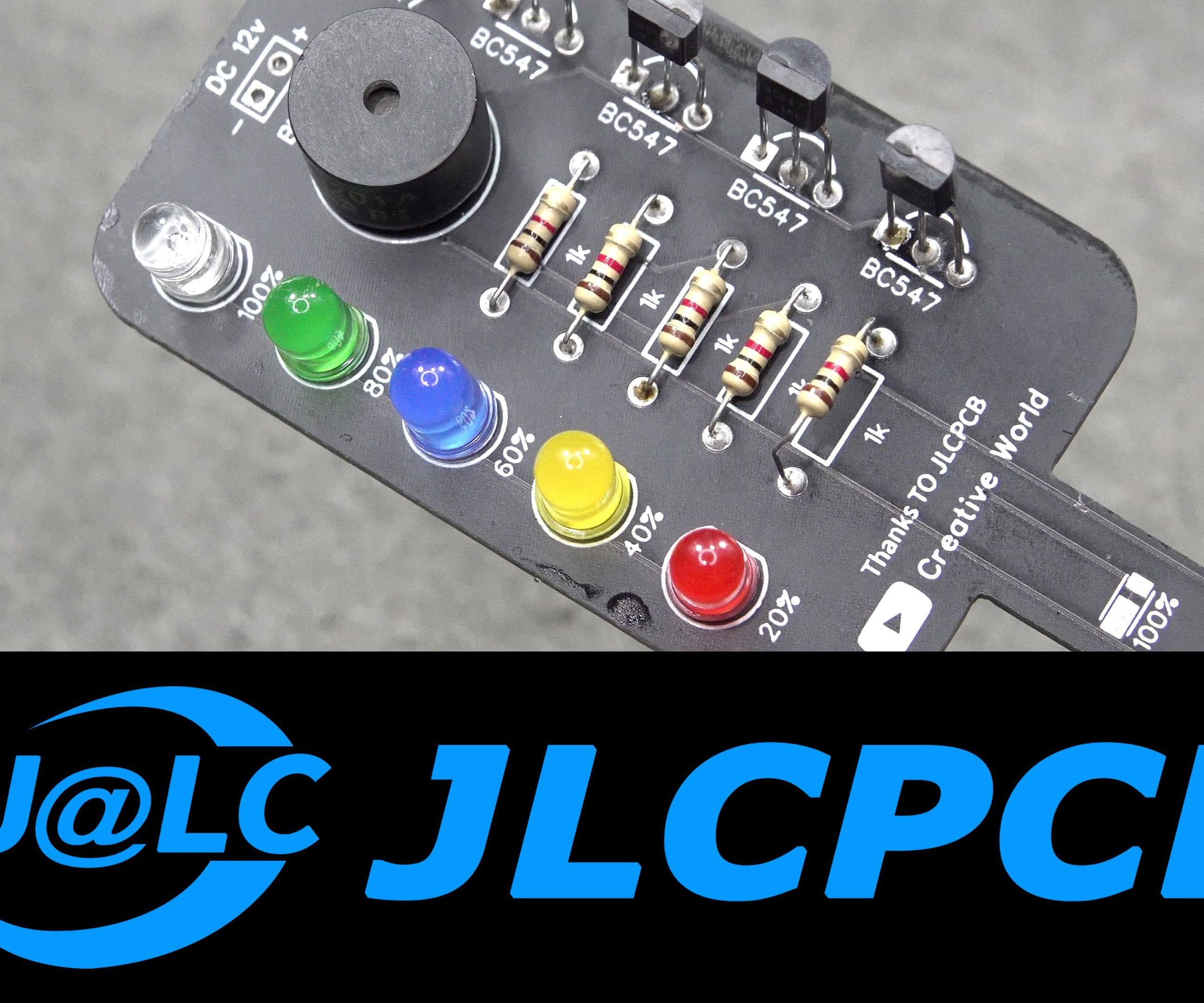 Water Level Indicator Circuit - JLCPCB
