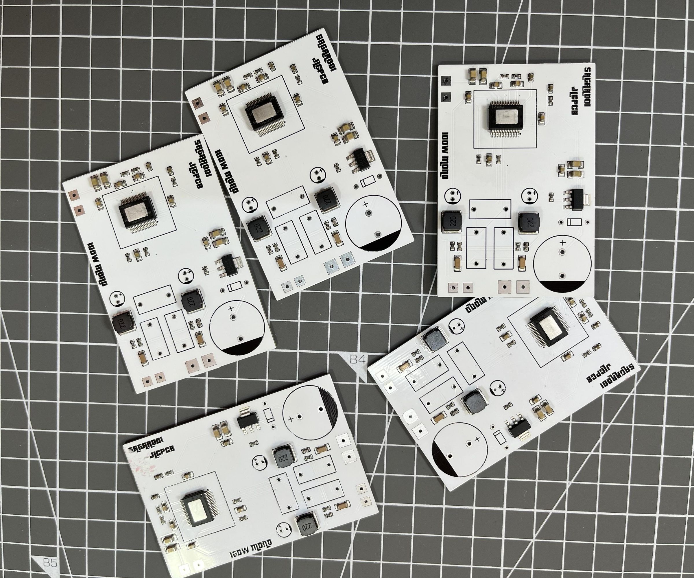 TDA7498 Class D Amplifier PCB Assembly