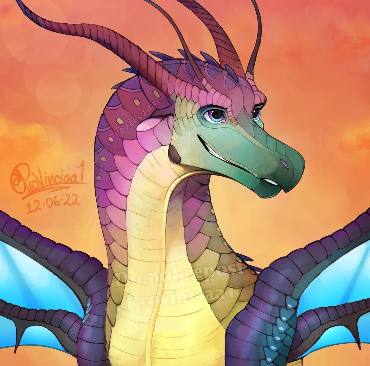 How to Draw a Silkwing Wings of Fire (head Shot)