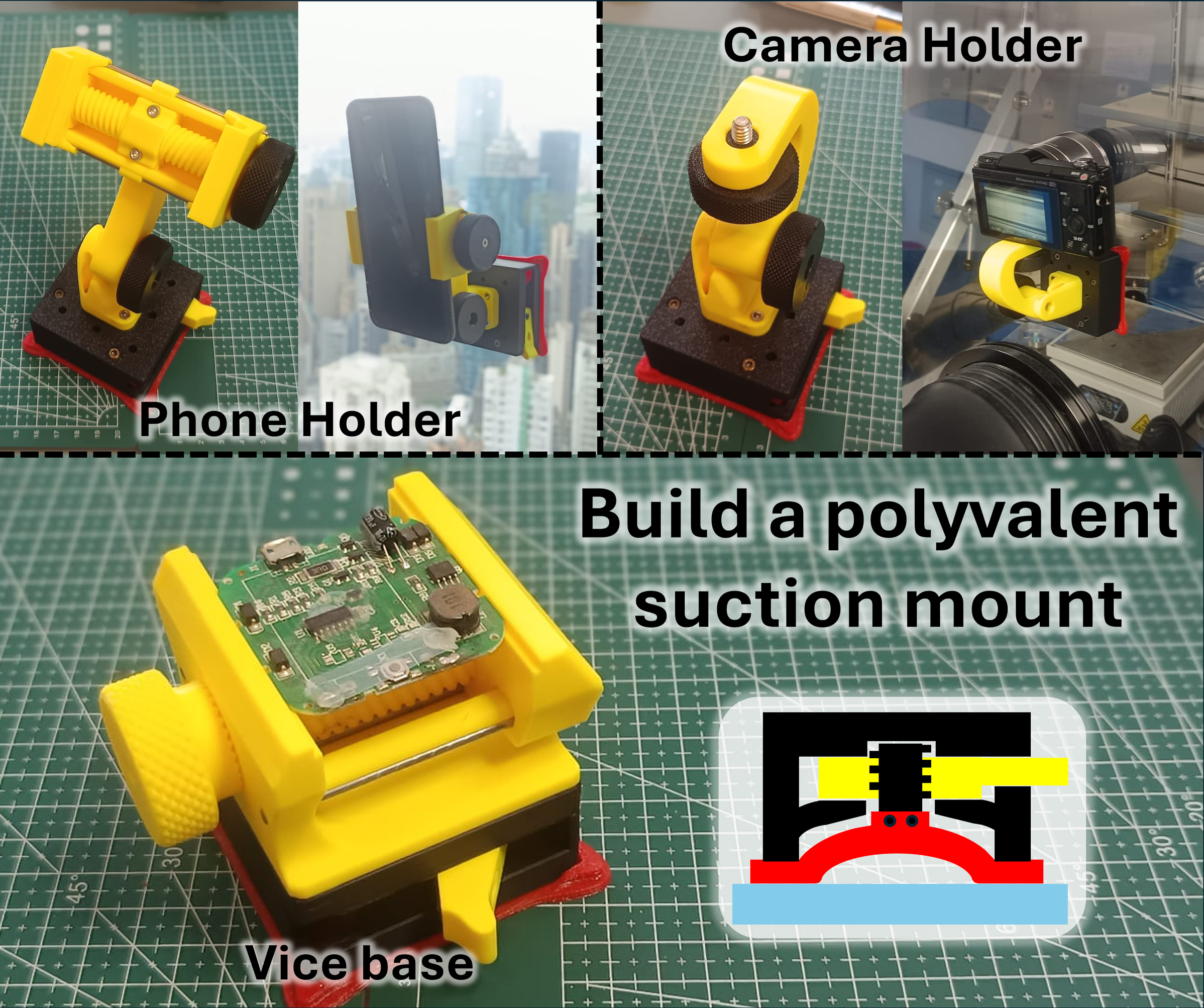 Build a 3D Printed Suction Mount