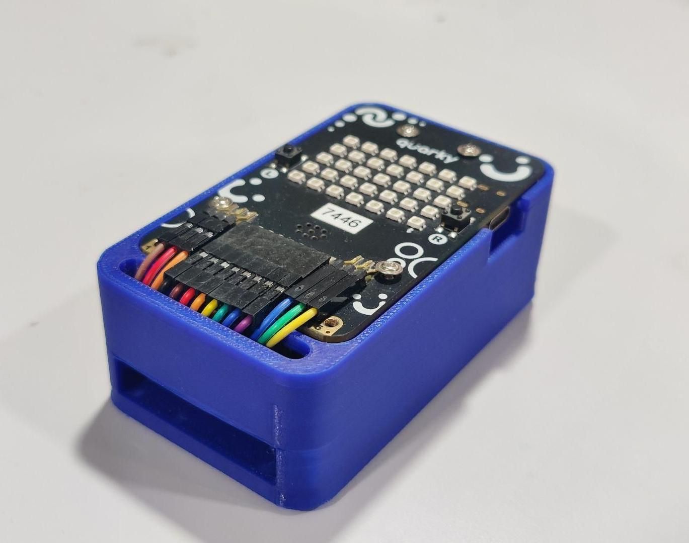 Quarky Board Protective Case With Quarky Expansion Board Holder
