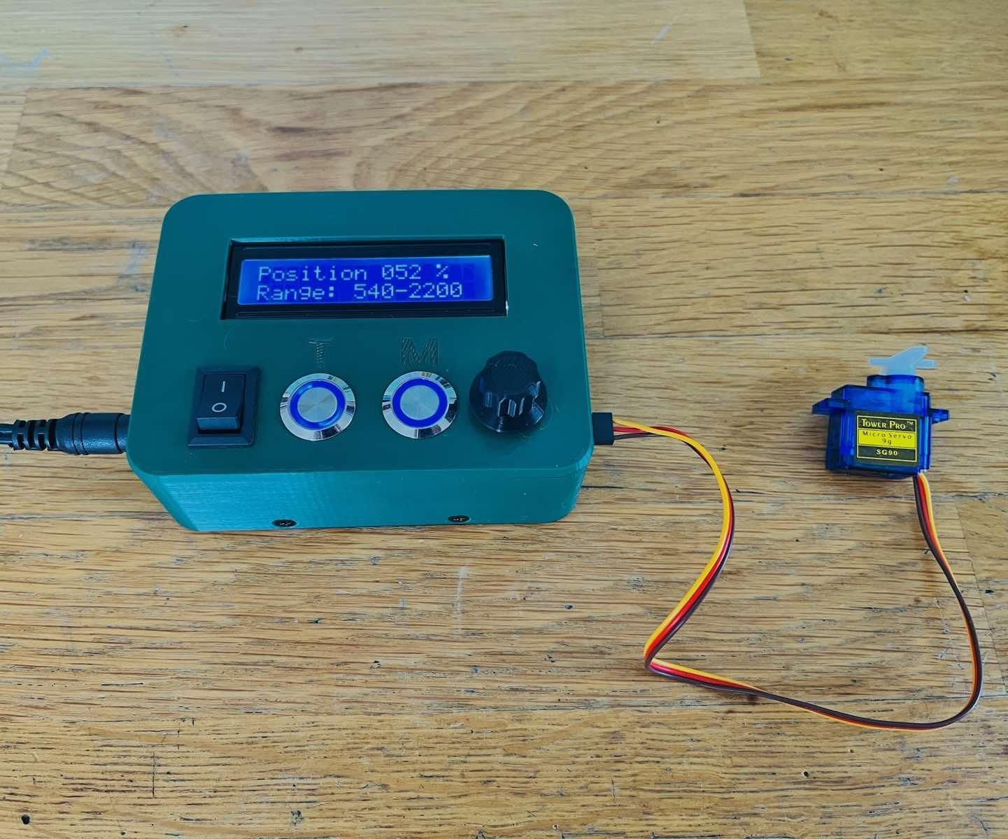 DIY Servo Tester for +180deg Servos!!!