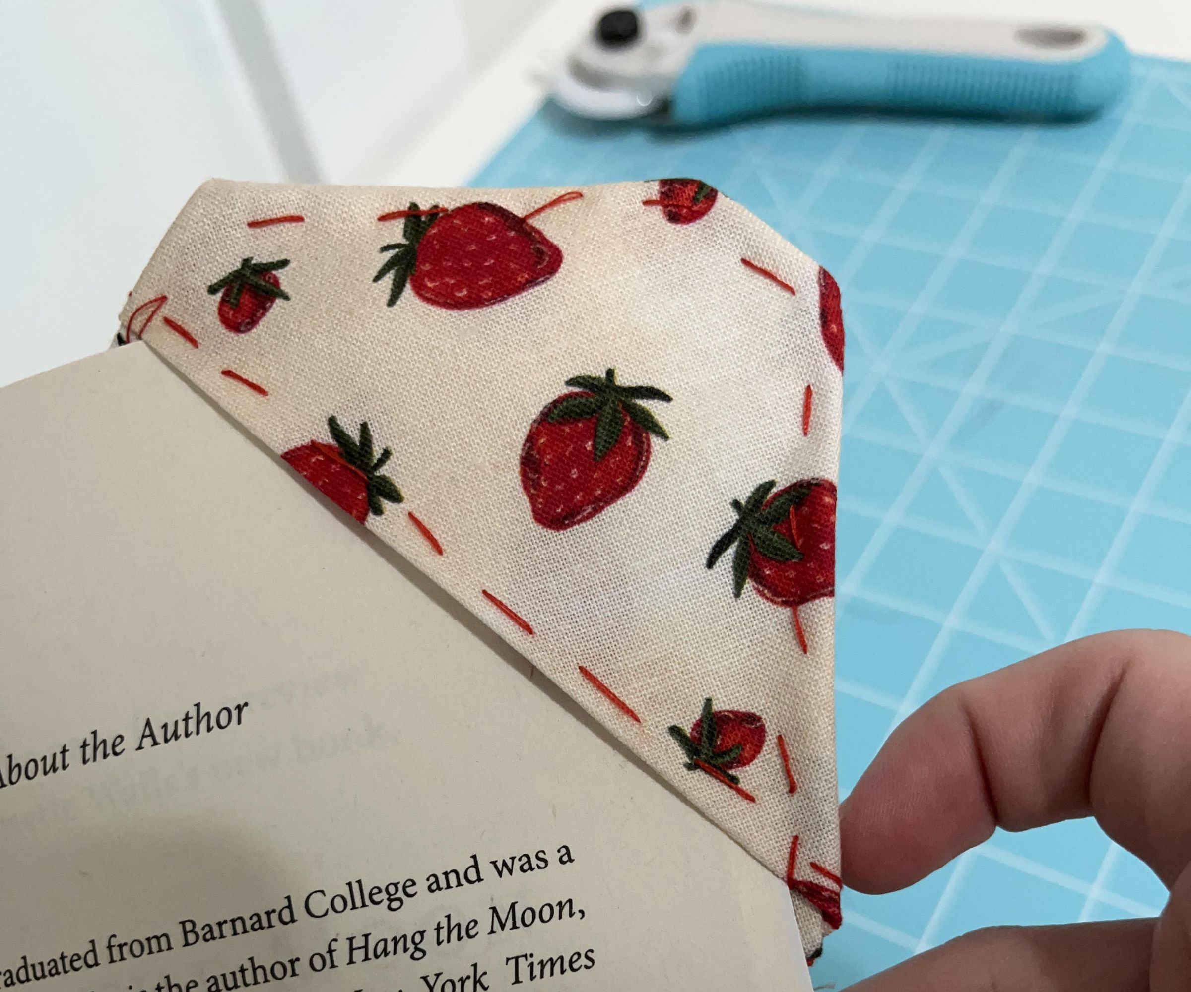 Fabric Bookmark