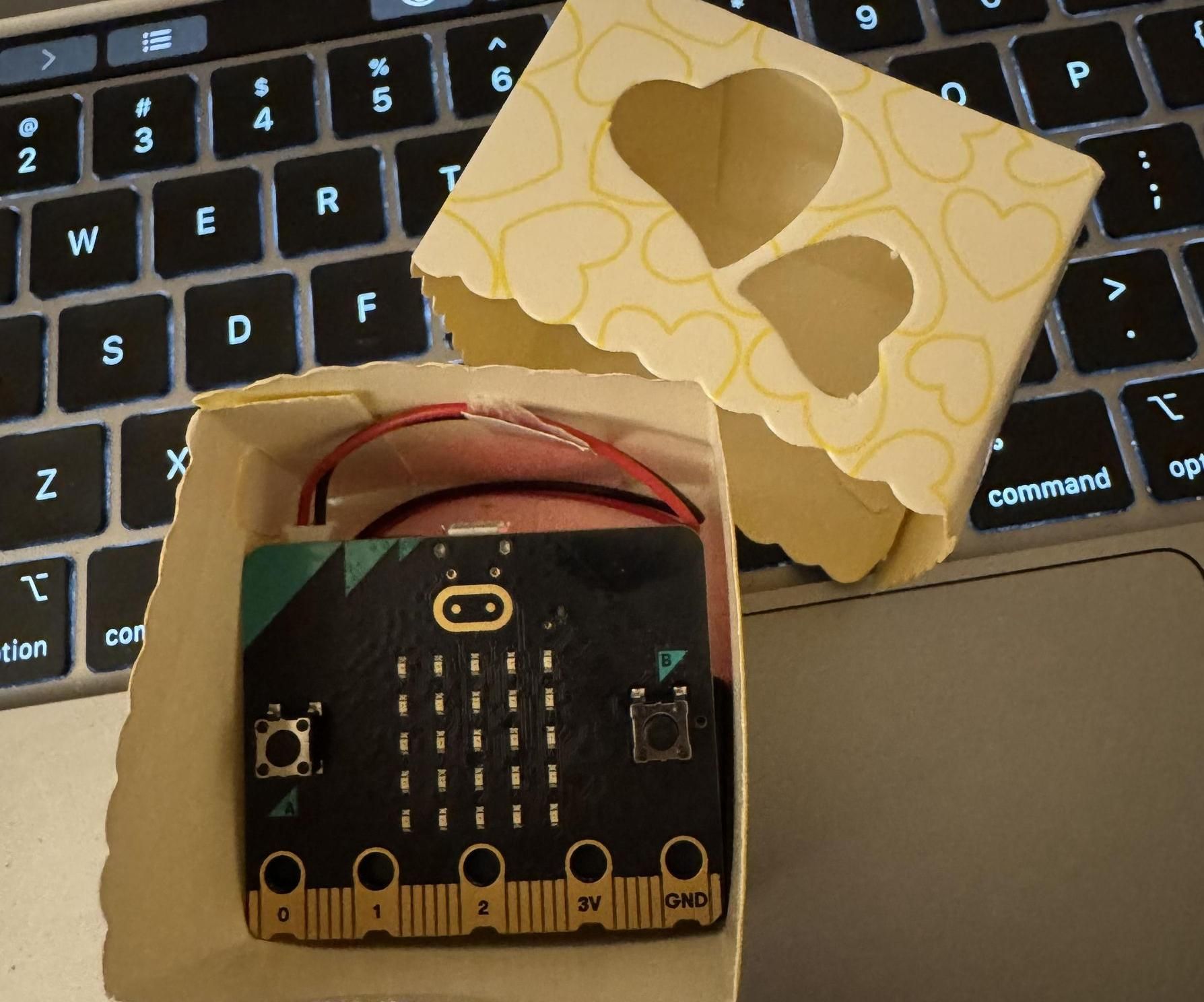 Valentine Musical Box: an Interactive Micro:bit Project
