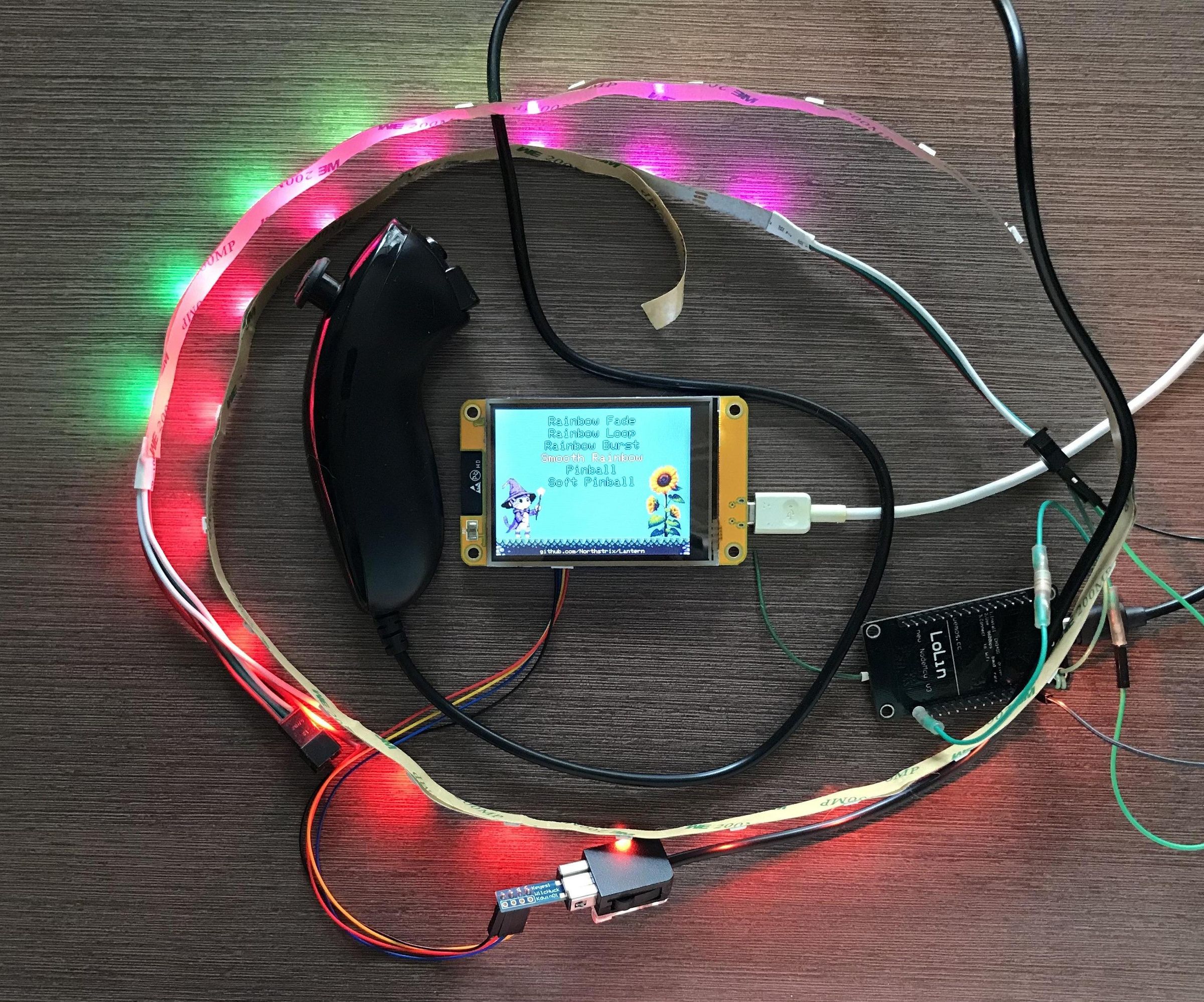 DIY Addressable RGB LED Strip Controller