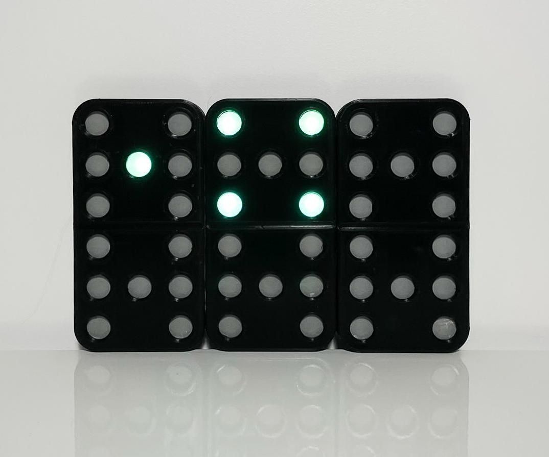 DIY LED Domino Clock