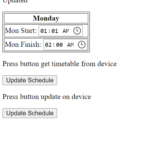 Scheduling Tasks on a Particle Argon From a Webpage