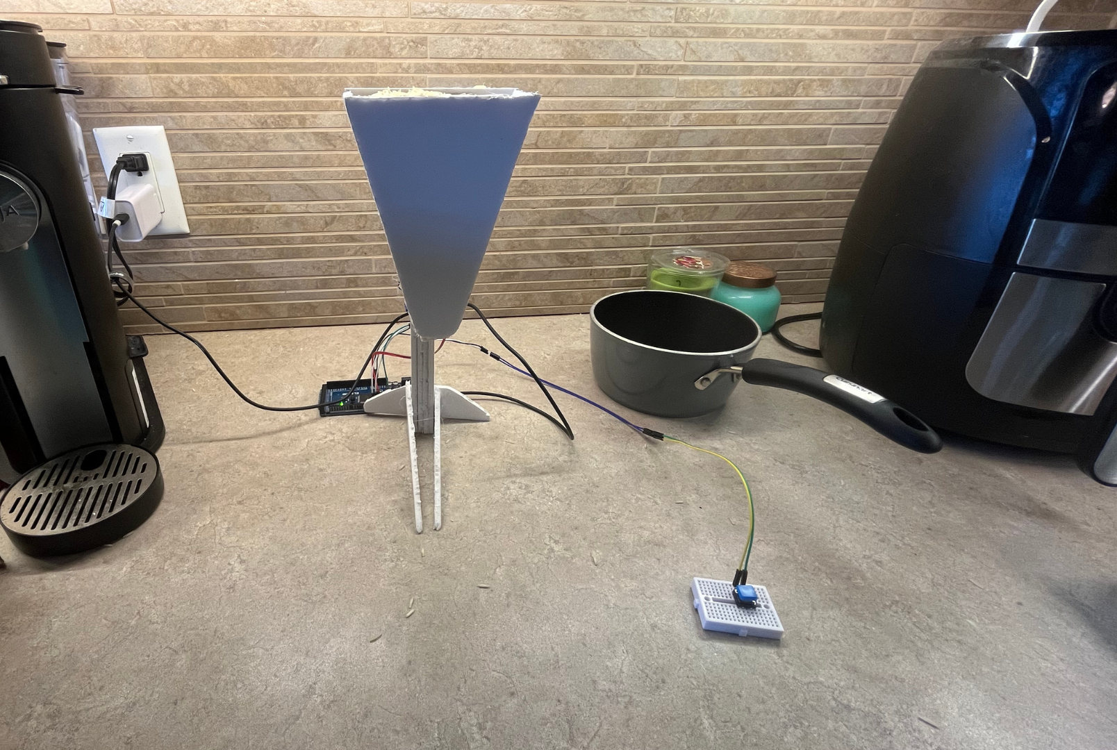Grain and Powder Dispenser