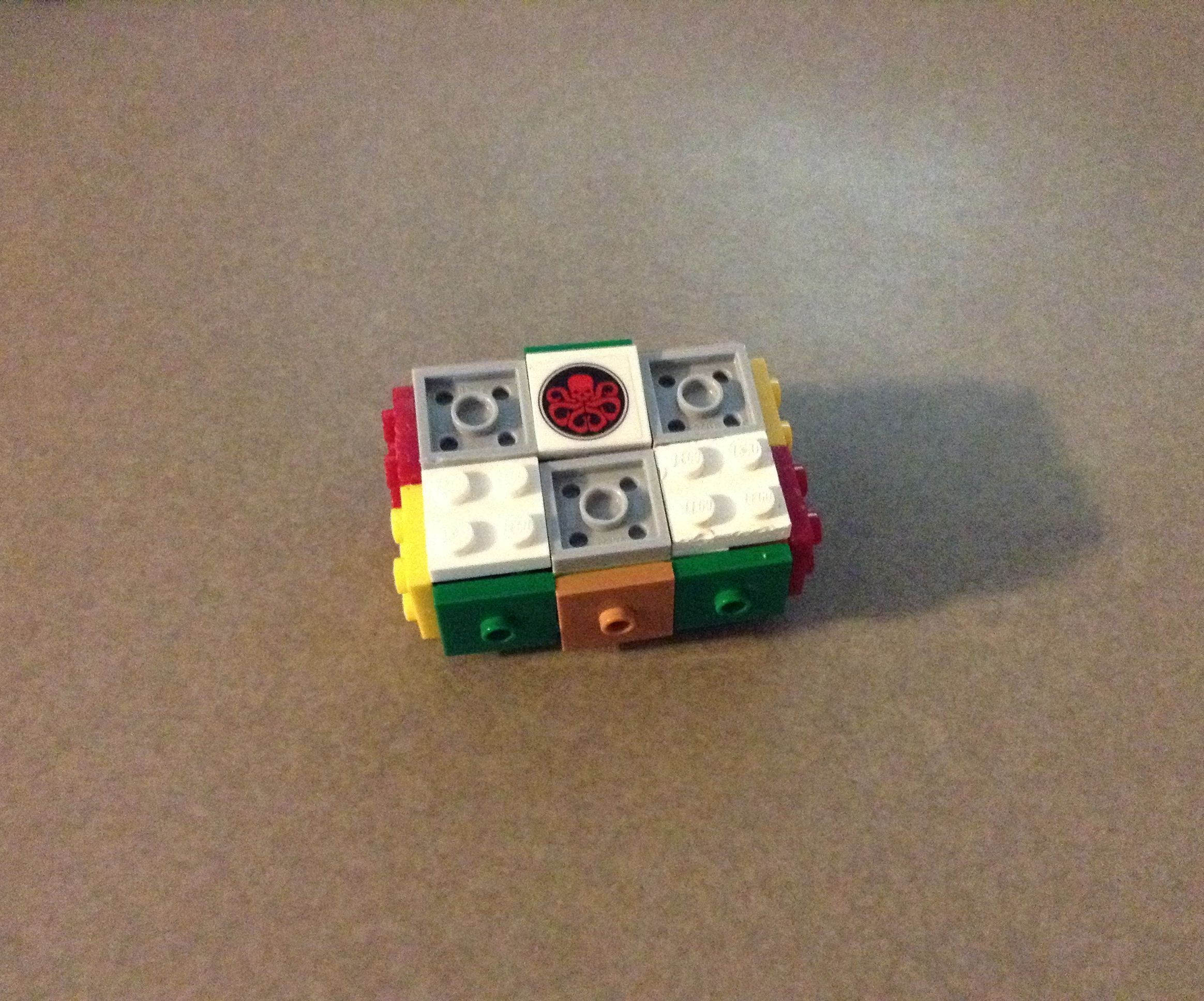 The Fully Functional, Compact 1x2x3 Lego Rubik's Cube!