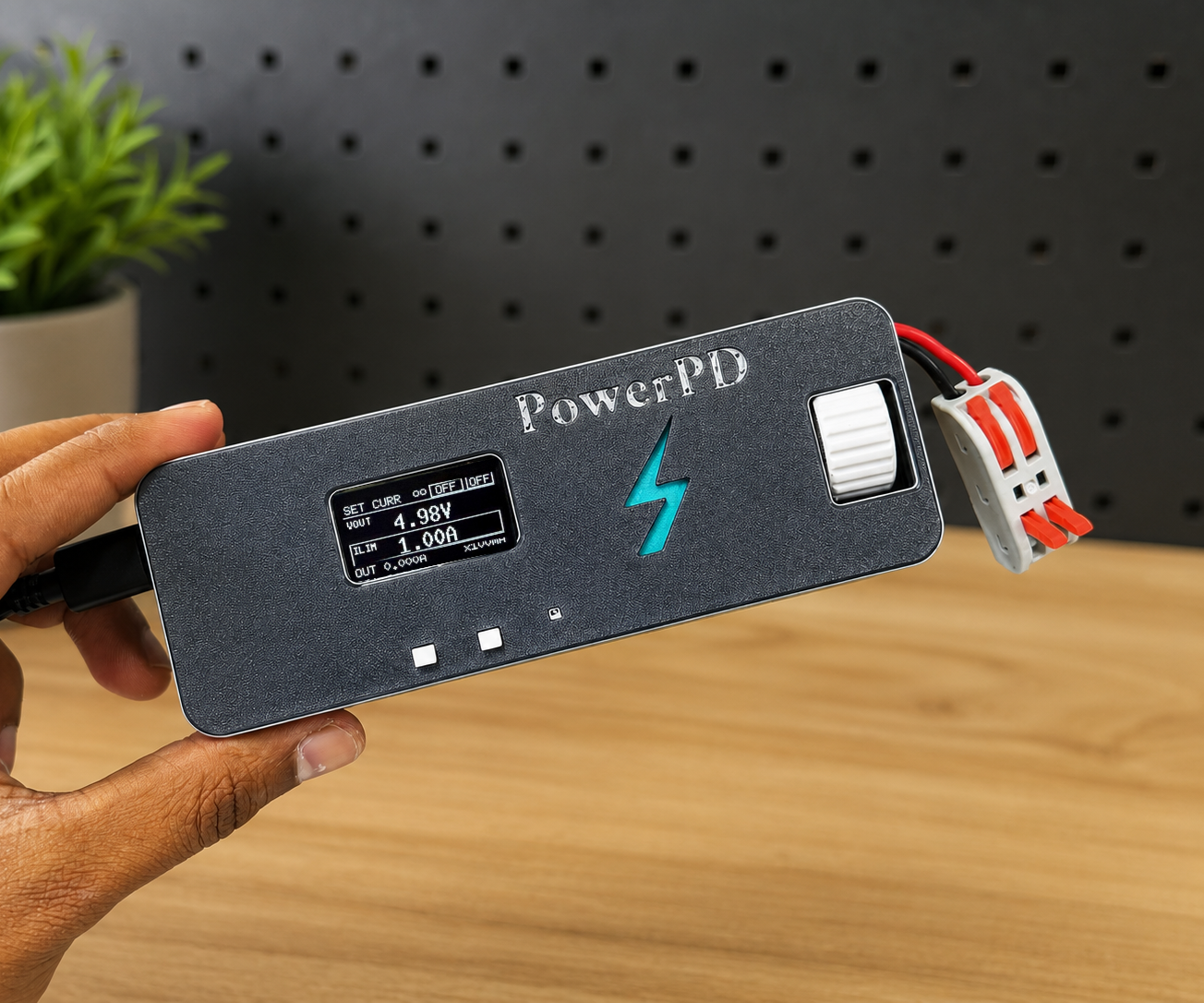 PowerPD — ESP32 USB-C PD Bench Power Supply