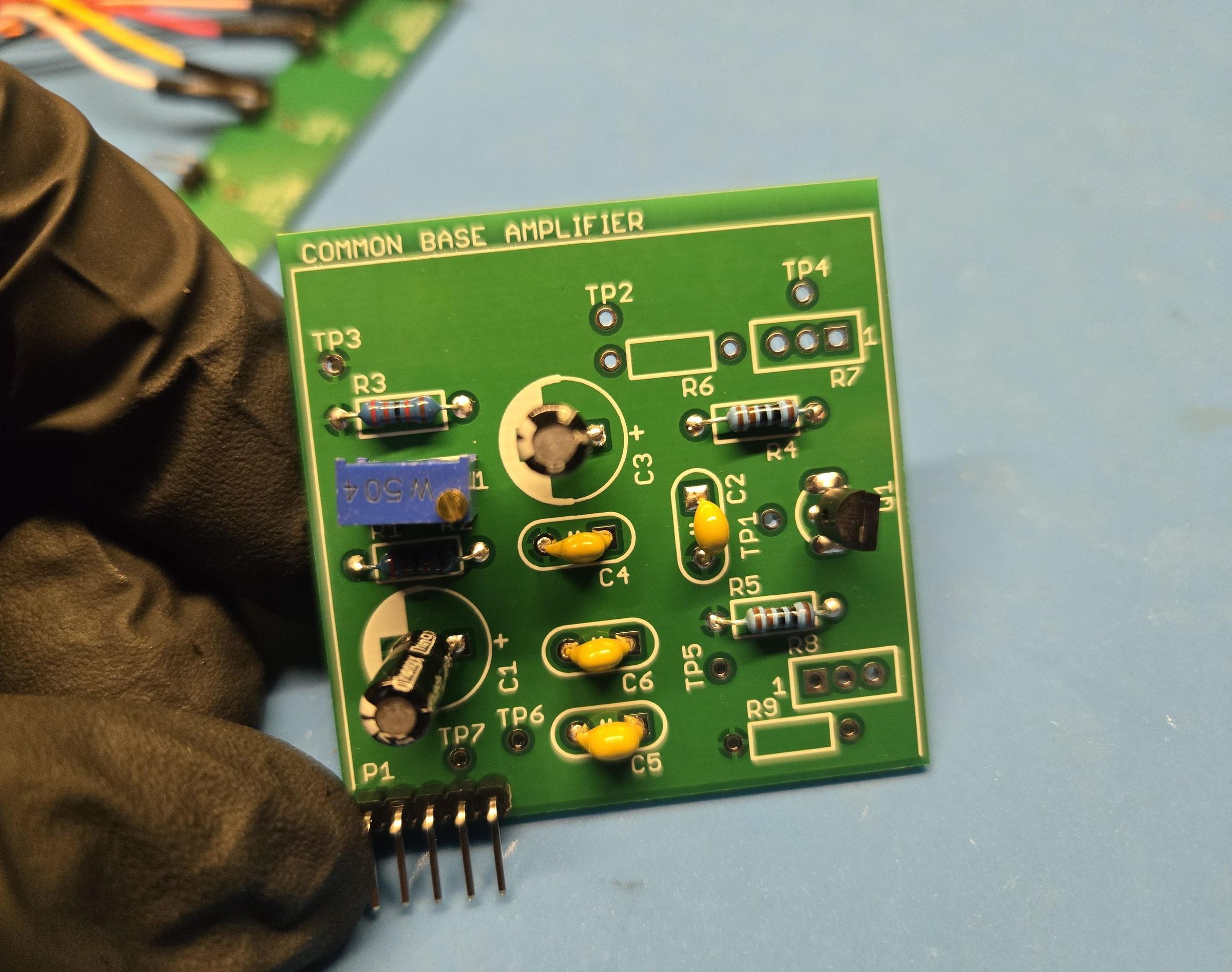 Common Base Amplifier, MiniPCB, 04B-060, Rev A1-03