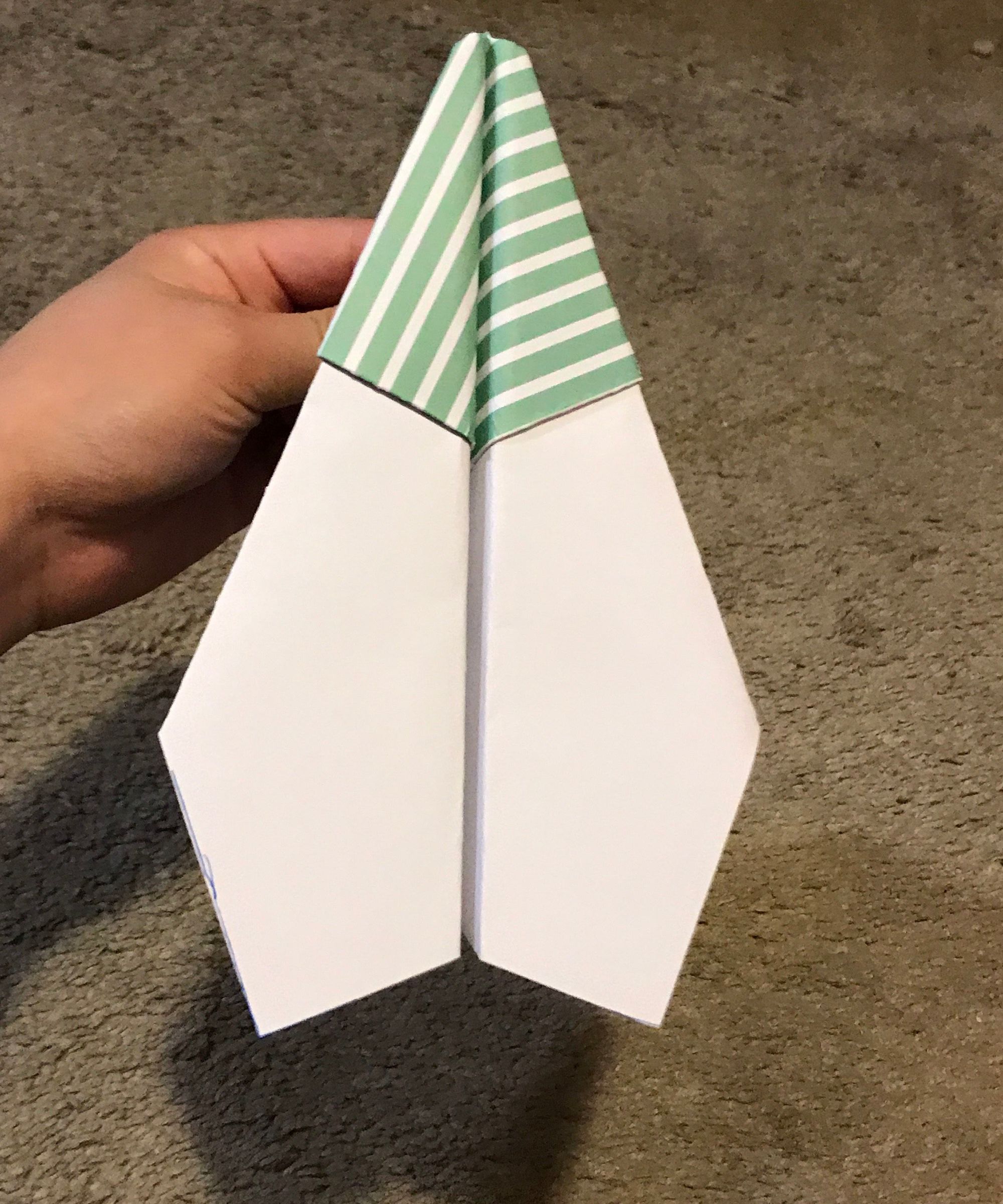 How to make a paper airplane